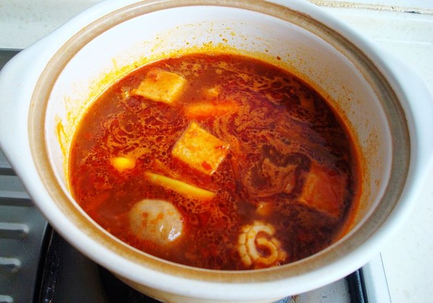 砂鍋面的做法-麻辣味煮菜譜