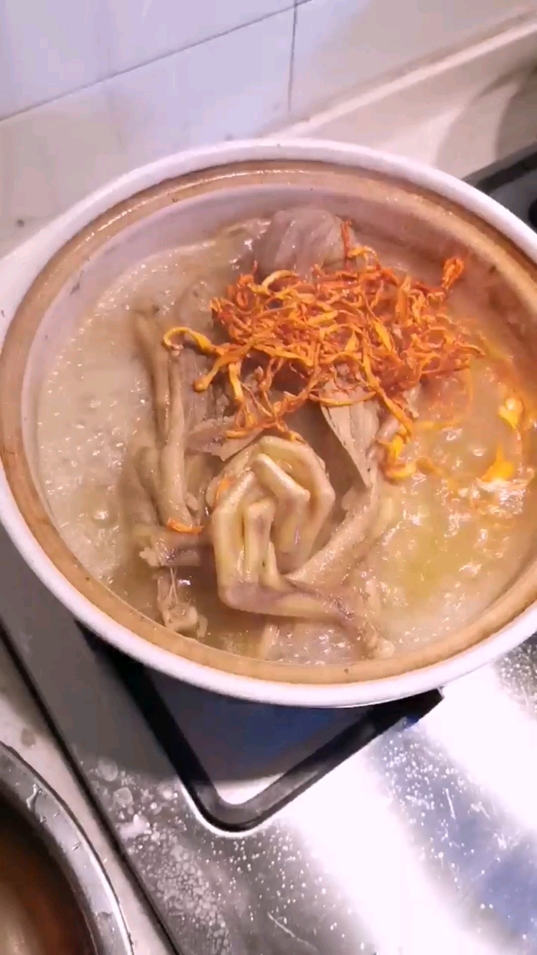 蟲草老鴨煲的做法-家常味煮菜譜