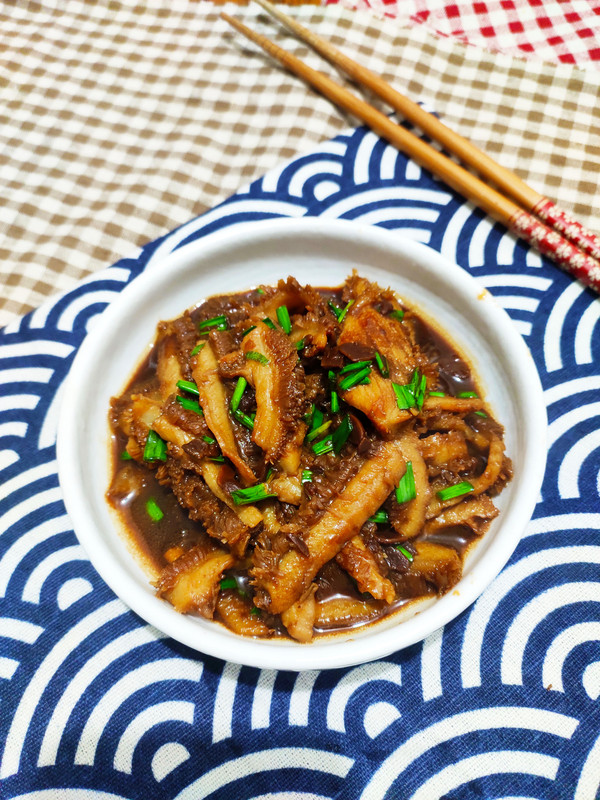 醬爆蒜香牛肚的做法-醬香味炒菜譜