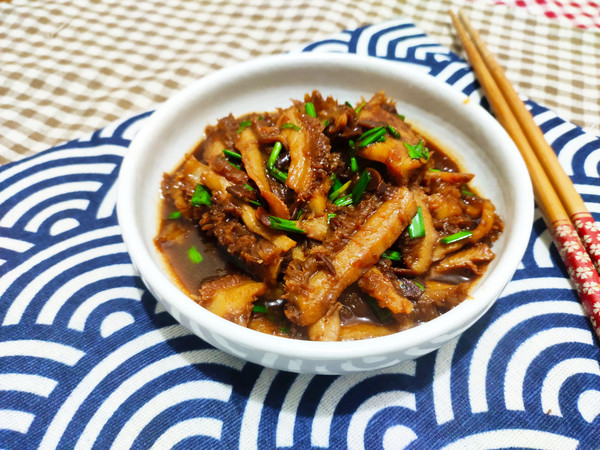 醬爆蒜香牛肚的做法-醬香味炒菜譜