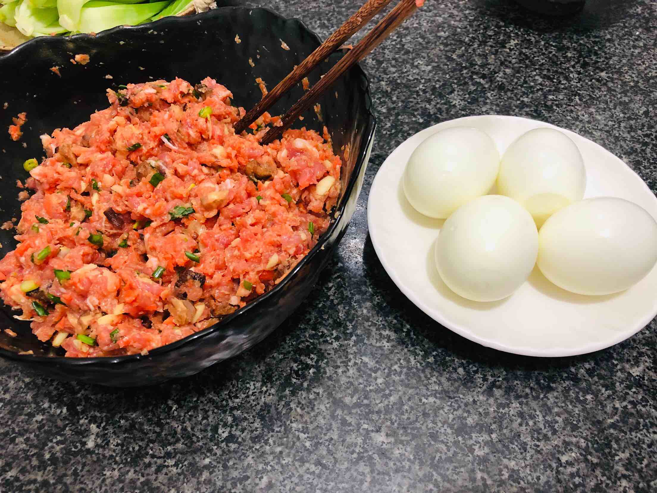 年夜飯之四喜丸子的做法-醬香味蒸菜譜-易網健康養生網 年夜飯之四喜丸子的做法-醬香味蒸菜譜