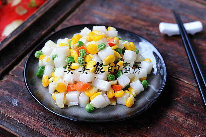 五福年糕的做法-家常味炒菜譜-易網健康養生網 五福年糕的做法-家常味炒菜譜