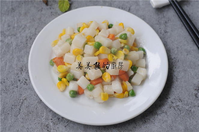 五福年糕的做法-家常味炒菜譜