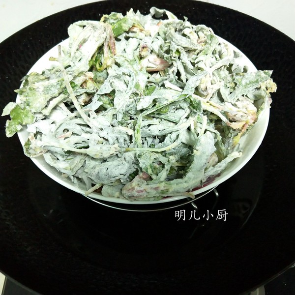 蒸蒲公英的做法-家常味蒸菜譜