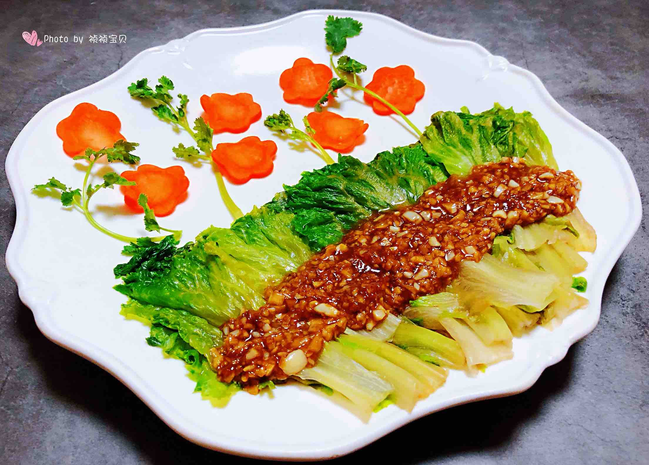 蠔油蒜蓉生菜的做法-咸鮮味煮菜譜-易網健康養生網 蠔油蒜蓉生菜的做法-咸鮮味煮菜譜