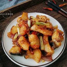 麻辣魚(yú)塊的做法-麻辣味炸菜譜