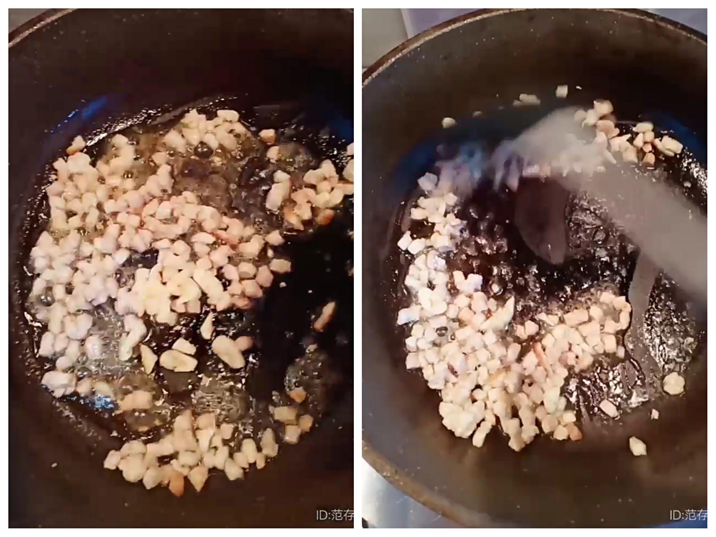 蠔油肉末西生菜的做法-家常味炒菜譜