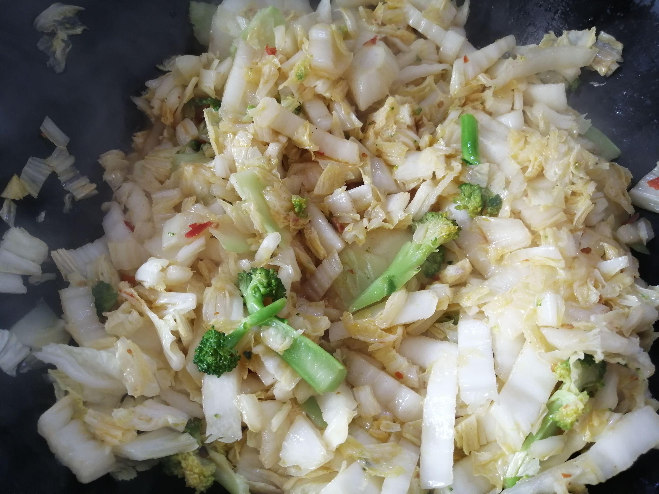 素炒大白菜的做法-家常味炒菜譜