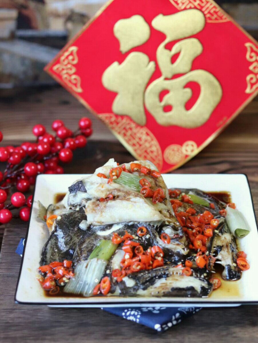 清蒸鰈魚(yú)頭的做法-家常味蒸菜譜