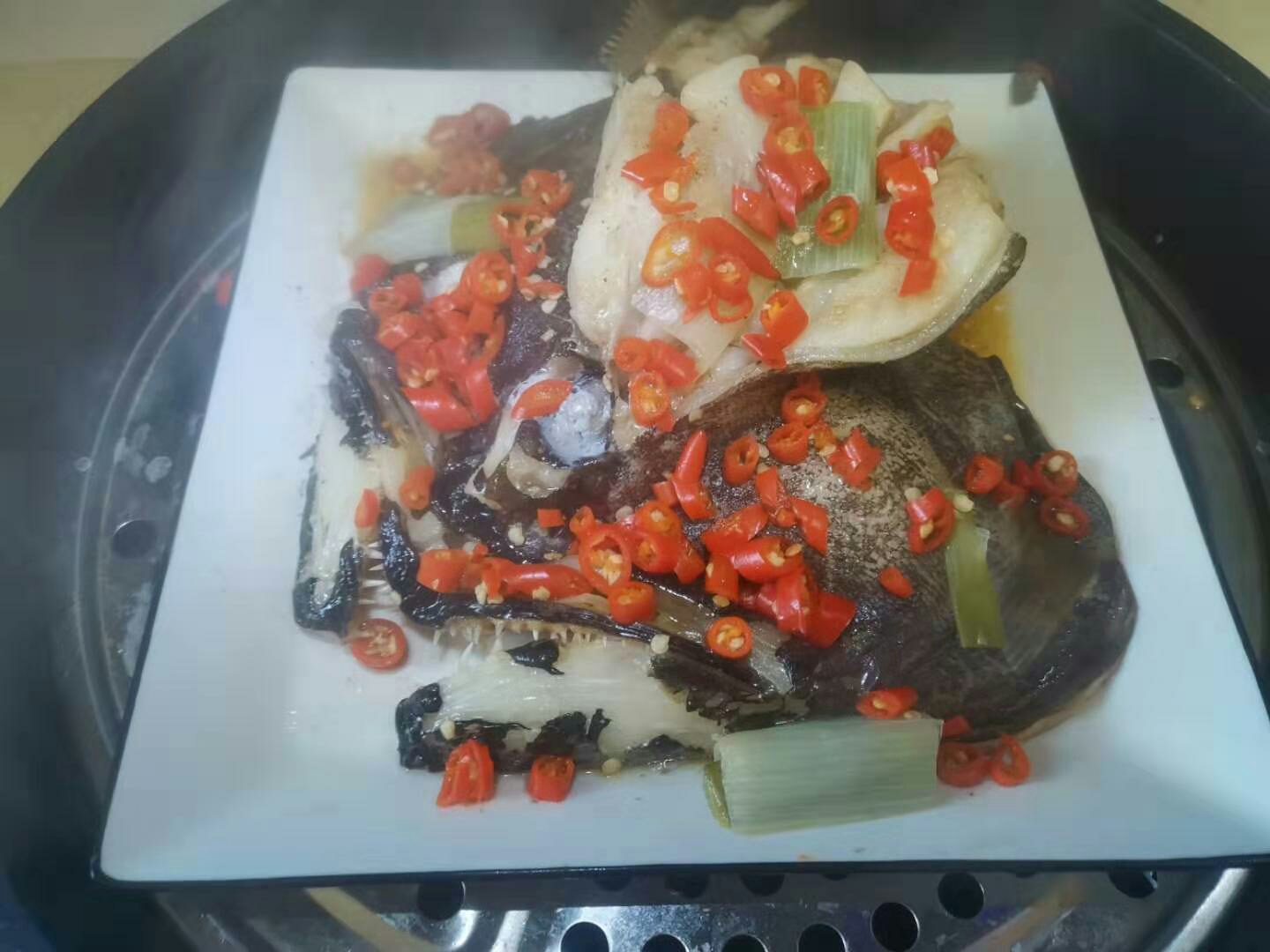 清蒸鰈魚(yú)頭的做法-家常味蒸菜譜