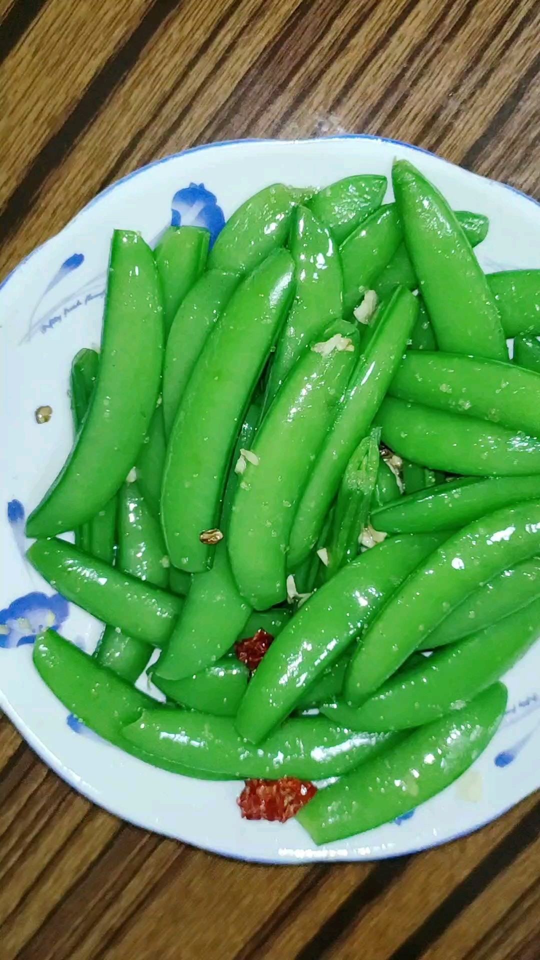 涼調(diào)荷蘭豆的做法-家常味拌菜譜