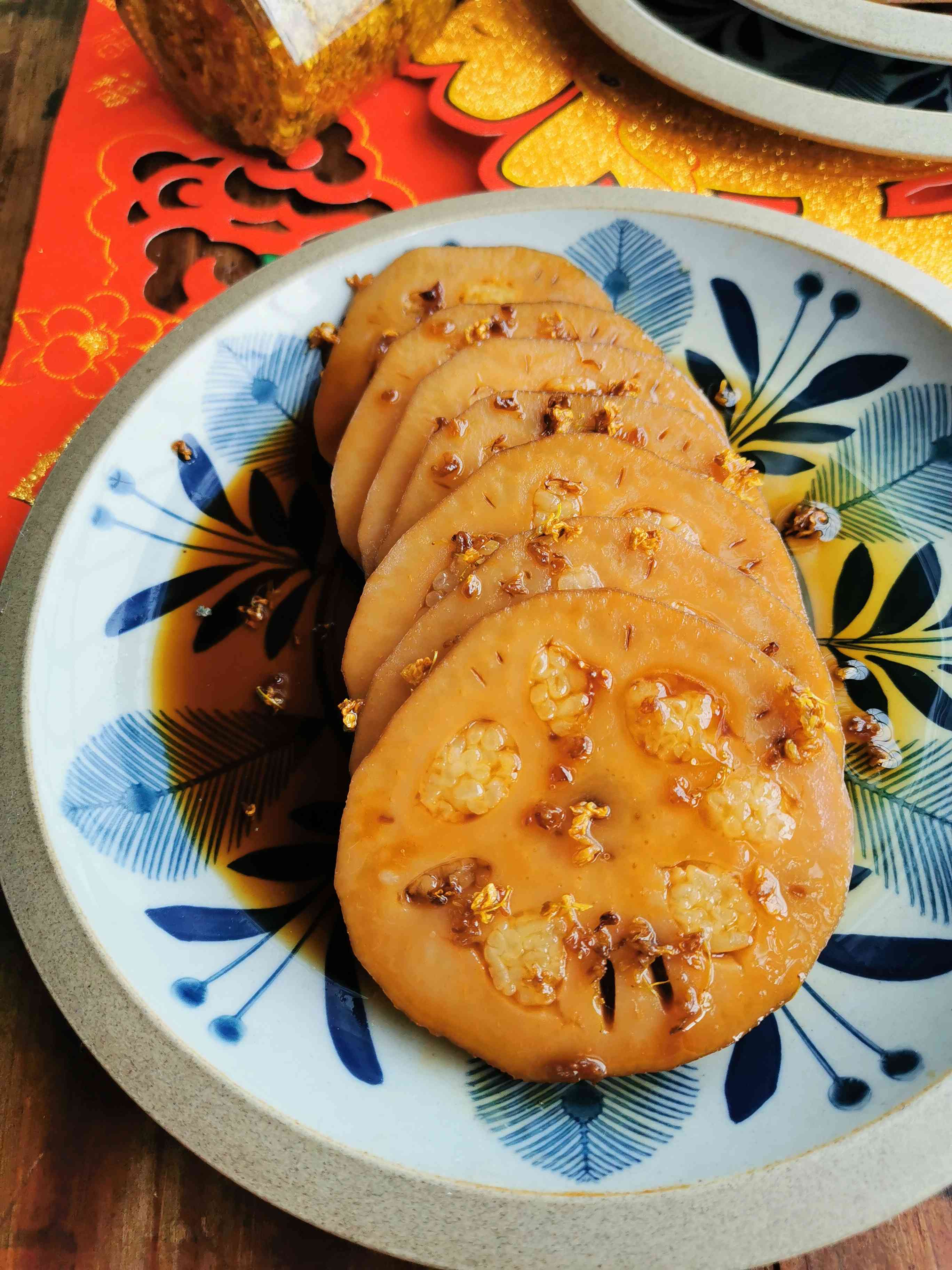 桂花糖藕的做法-甜味蒸菜譜-易網健康養生網 桂花糖藕的做法-甜味蒸菜譜