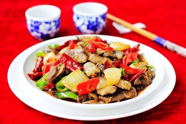 大盤雞雜的做法-香辣味炒菜譜-易網(wǎng)健康養(yǎng)生網(wǎng) 大盤雞雜的做法-香辣味炒菜譜