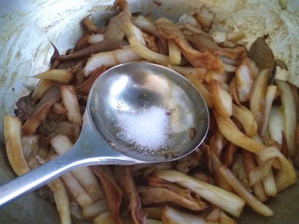 大白菜燒平菇的做法-家常味燒菜譜