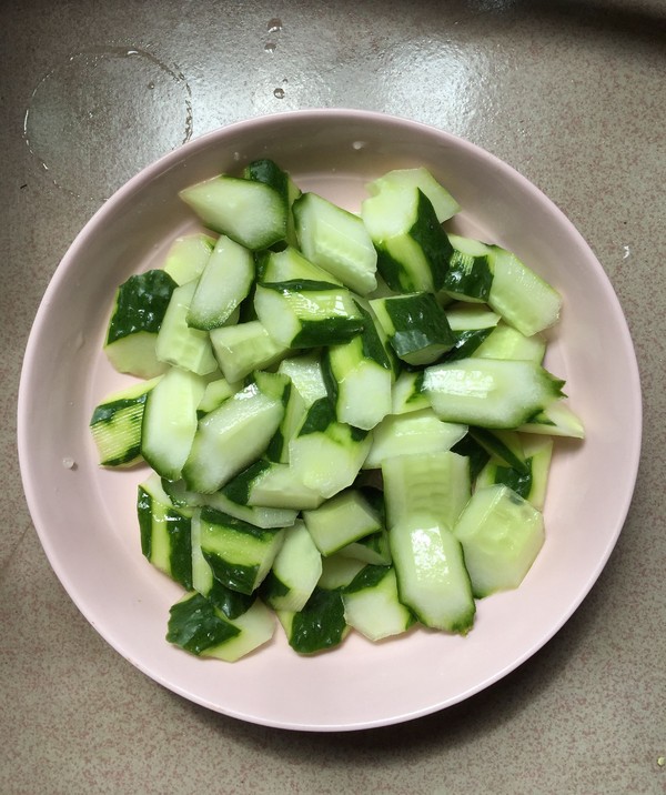 黃瓜炒蝦仁的做法-家常味炒菜譜