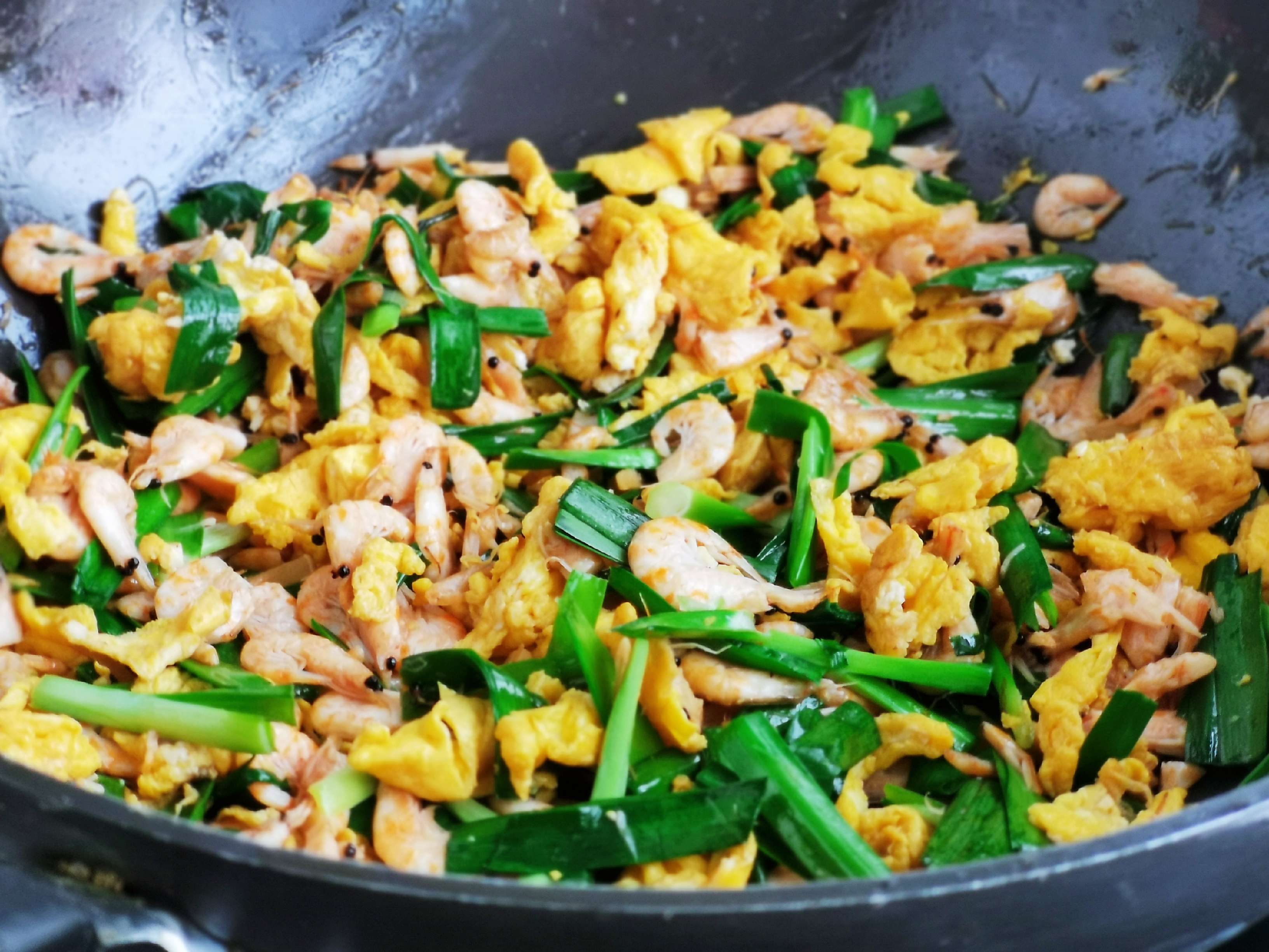 韭菜炒磷蝦的做法-咸鮮味炒菜譜