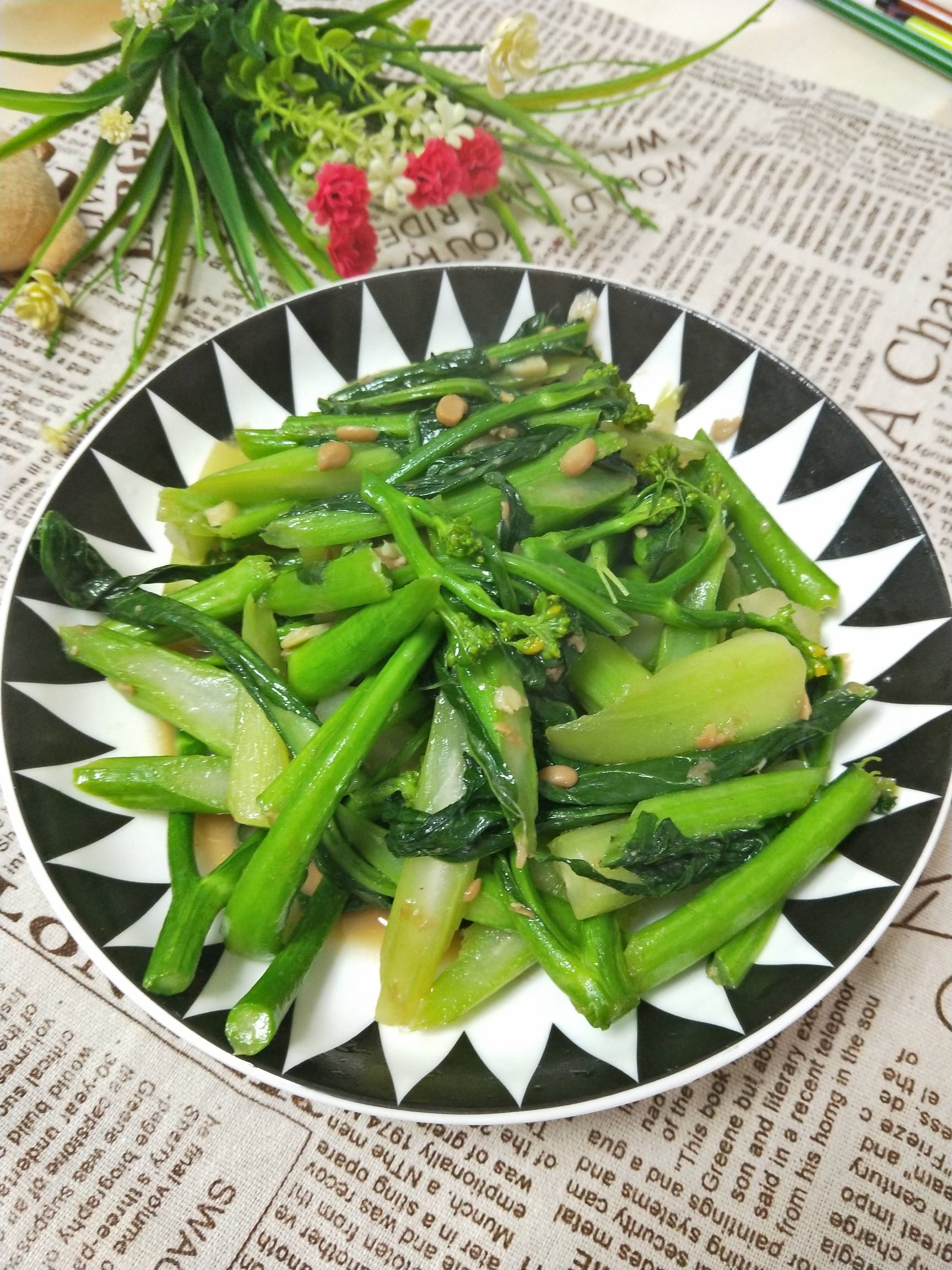 豆豉炒菜心的做法-咸鮮味炒菜譜-易網(wǎng)健康養(yǎng)生網(wǎng) 豆豉炒菜心的做法-咸鮮味炒菜譜