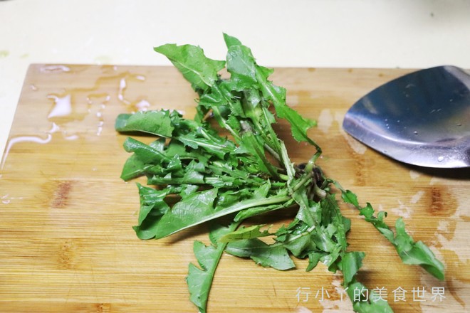 粉蒸蒲公英的做法-家常味蒸菜譜