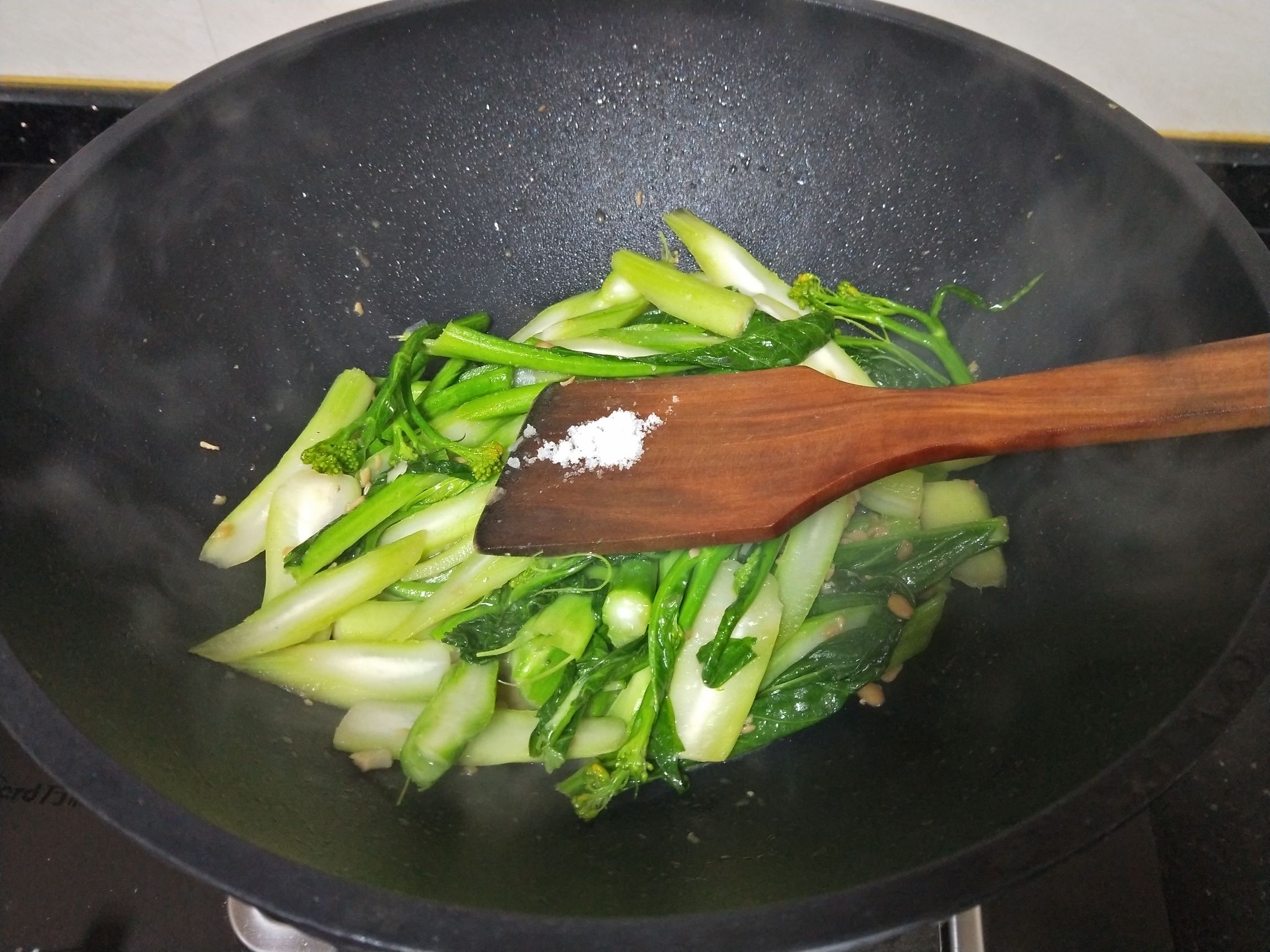 豆豉炒菜心的做法-咸鮮味炒菜譜