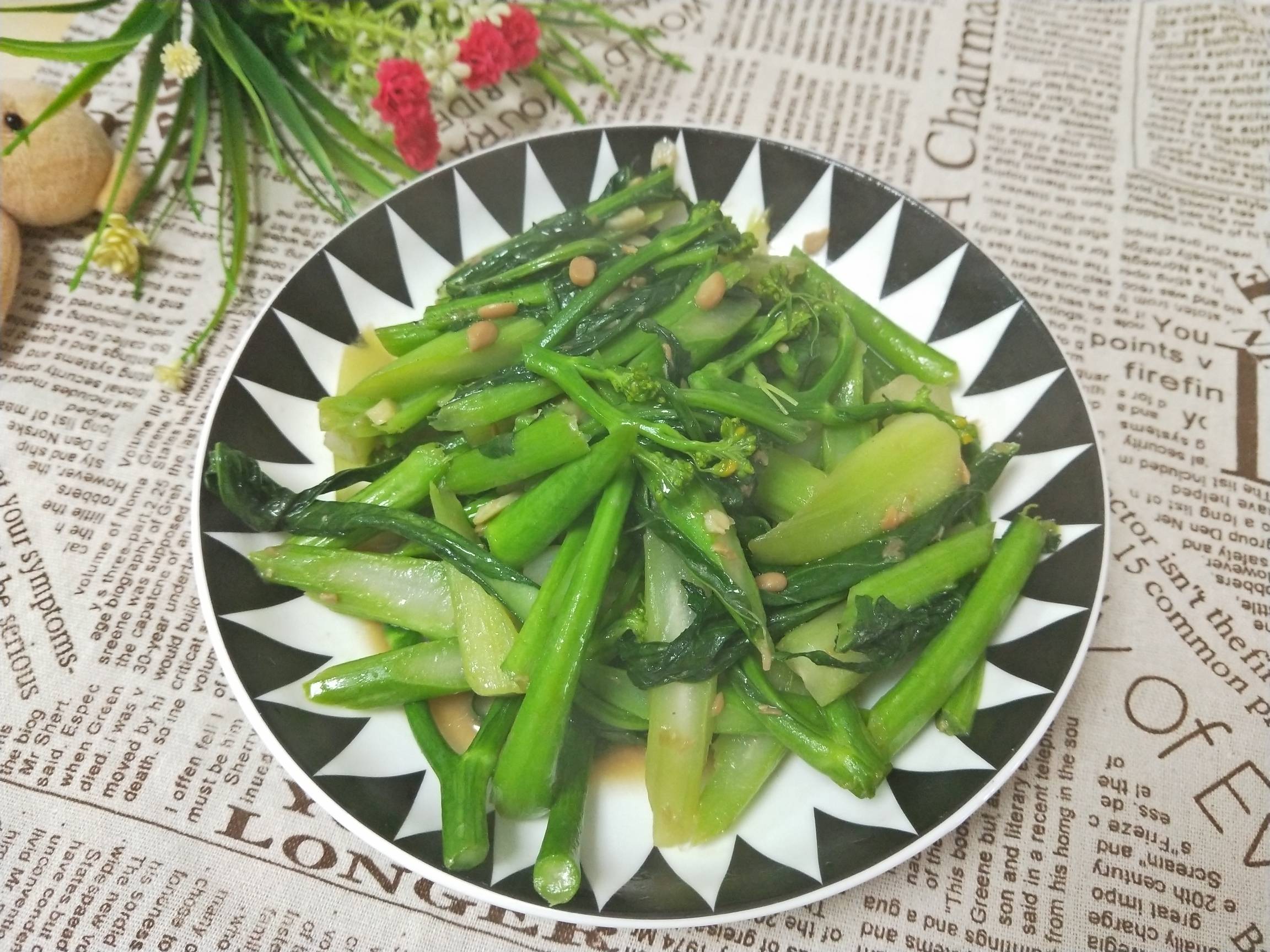 豆豉炒菜心的做法-咸鮮味炒菜譜-易網(wǎng)健康養(yǎng)生網(wǎng) 豆豉炒菜心的做法-咸鮮味炒菜譜