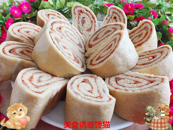 玉米面胡蘿卜肉龍的做法-咸鮮味蒸菜譜-易網健康養生網 玉米面胡蘿卜肉龍的做法-咸鮮味蒸菜譜