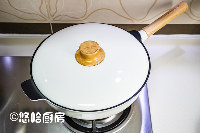干貝炒西藍(lán)花的做法-家常味炒菜譜
