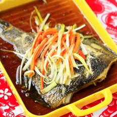清蒸黃金鰈魚的做法-家常味蒸菜譜