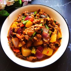 家常大盤(pán)雞的做法-香辣味煮菜譜