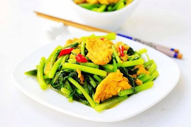 茼蒿炒雞蛋的做法-家常味炒菜譜-易網健康養生網 茼蒿炒雞蛋的做法-家常味炒菜譜
