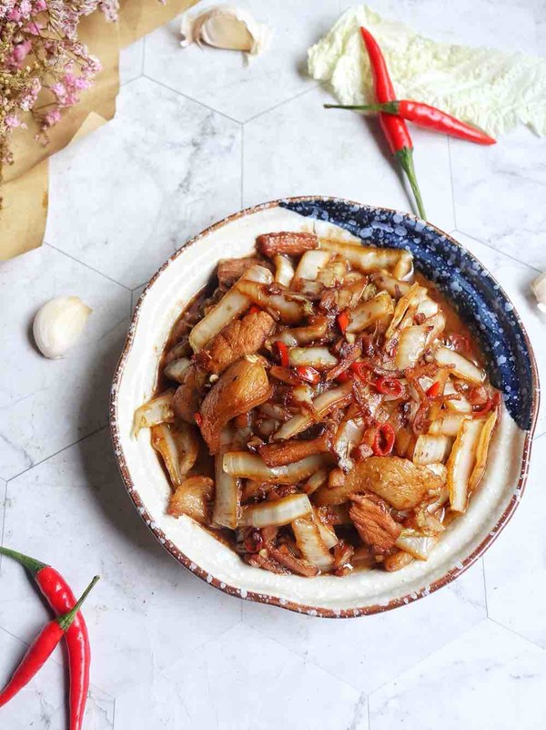 白菜幫炒肉的做法-香辣味炒菜譜-易網(wǎng)健康養(yǎng)生網(wǎng) 白菜幫炒肉的做法-香辣味炒菜譜