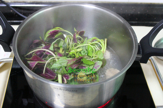 莧菜牛肉丸湯的做法-家常味煮菜譜