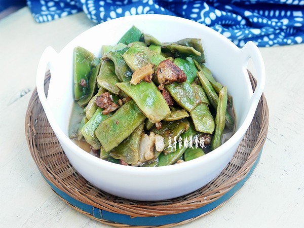 肉燉豆角的做法-家常味燉菜譜