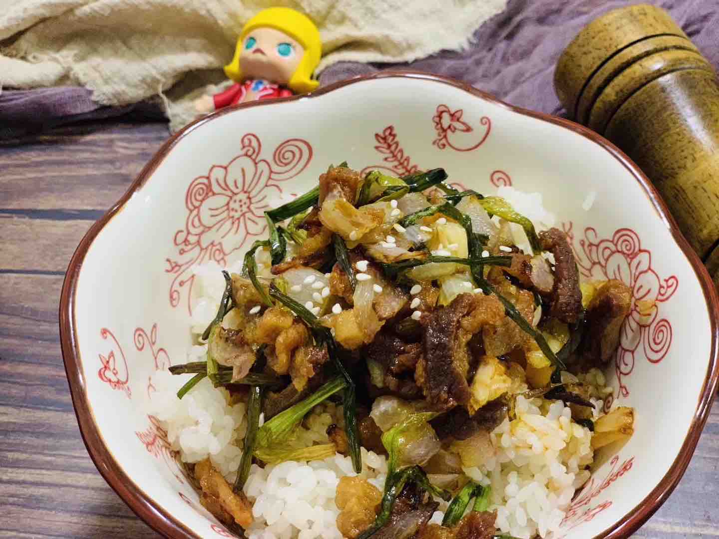 黃磊同款豬油渣拌飯的做法-咸鮮味煎菜譜