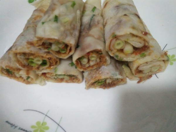 香辣醬肉松卷餅的做法-咸鮮味煎菜譜-易網健康養生網 香辣醬肉松卷餅的做法-咸鮮味煎菜譜
