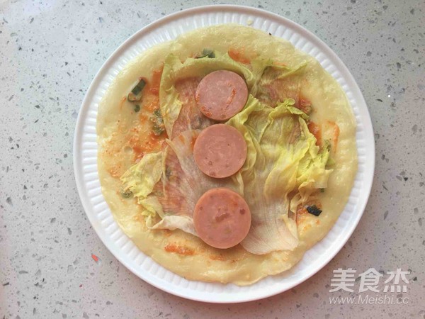 蔥花雞蛋餅的做法-蔥香味煎菜譜