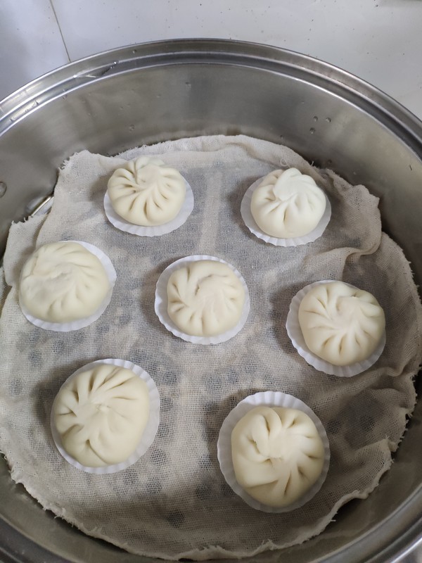麻婆豆腐包子的做法-香辣味蒸菜譜