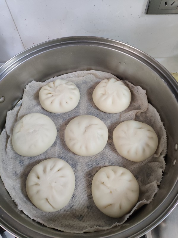 麻婆豆腐包子的做法-香辣味蒸菜譜