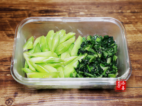 綠色開工便當——萵筍雙炒的做法-家常味炒菜譜-易網健康養生網 綠色開工便當——萵筍雙炒的做法-家常味炒菜譜