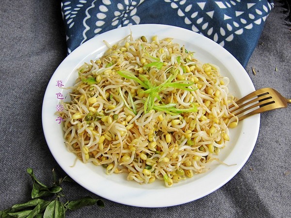 自家發的綠豆芽的做法-家常味炒菜譜-易網健康養生網 自家發的綠豆芽的做法-家常味炒菜譜