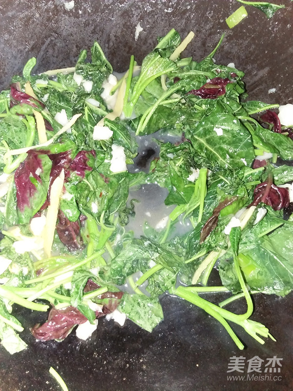 野莧菜這樣做既有營養又好吃哦的做法-家常味炒菜譜