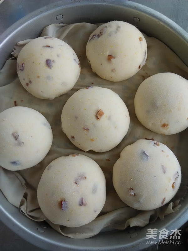 兩摻面紅棗饅頭的做法-甜味蒸菜譜