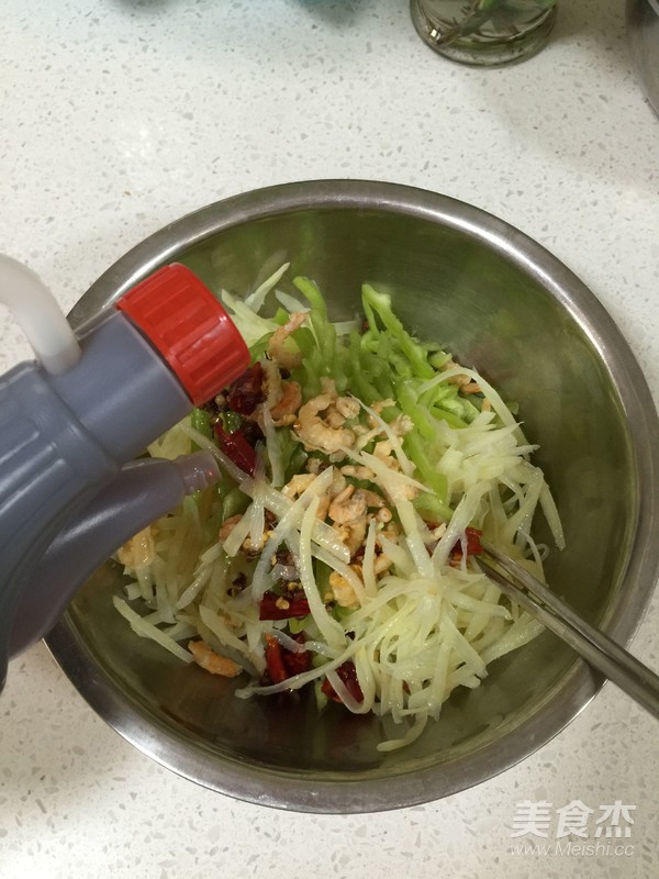 涼拌土豆絲的做法-酸辣味拌菜譜-易網健康養生網 涼拌土豆絲的做法-酸辣味拌菜譜