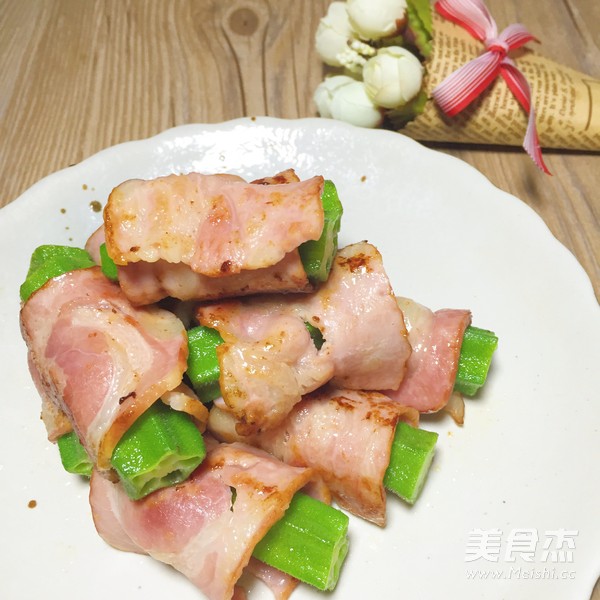 秋葵培根卷的做法-家常味煎菜譜-易網健康養生網 秋葵培根卷的做法-家常味煎菜譜