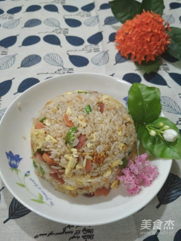 蛋腸炒飯的做法-家常味炒菜譜-易網健康養生網 蛋腸炒飯的做法-家常味炒菜譜