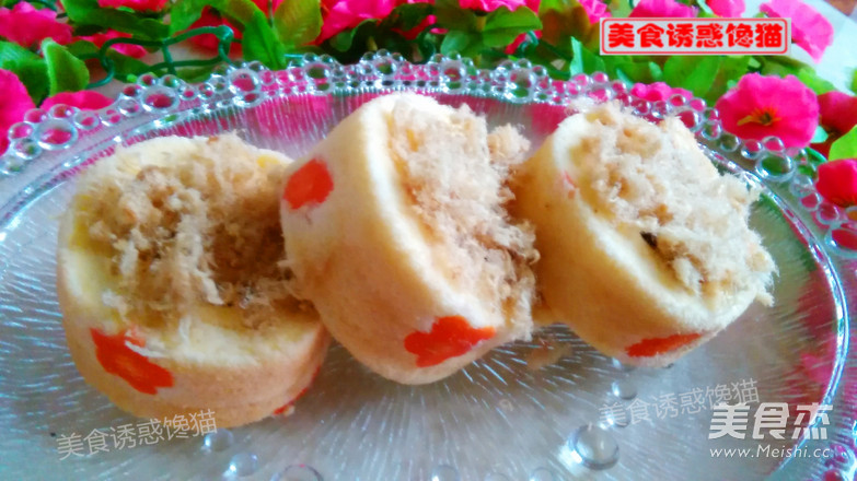 肉松紫薯蛋糕卷的做法-甜味烘焙菜譜