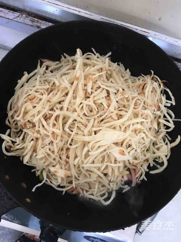 炒餅的做法-家常味炒菜譜