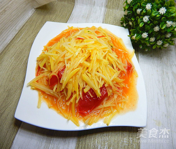 西紅柿炒土豆絲的做法-家常味炒菜譜-易網健康養生網 西紅柿炒土豆絲的做法-家常味炒菜譜