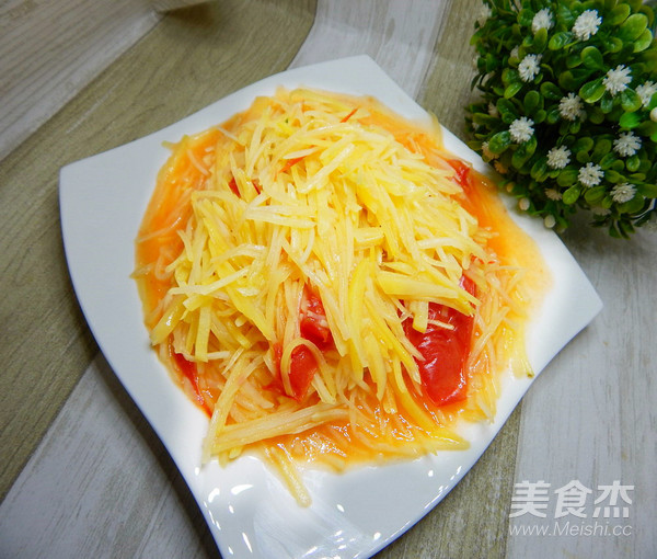 西紅柿炒土豆絲的做法-家常味炒菜譜-易網健康養生網 西紅柿炒土豆絲的做法-家常味炒菜譜