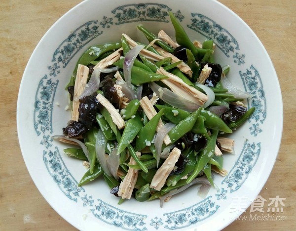 蒜香扁豆木耳腐竹拌菜的做法-咸鮮味拌菜譜-易網健康養生網 蒜香扁豆木耳腐竹拌菜的做法-咸鮮味拌菜譜