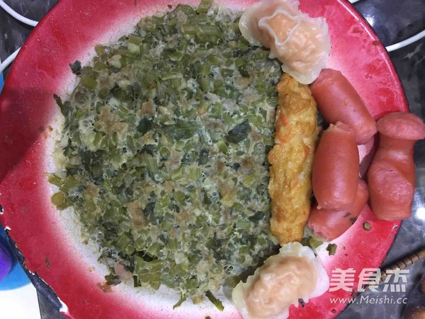 蒿子桿蒸肉餅的做法-咸鮮味蒸菜譜-易網健康養生網 蒿子桿蒸肉餅的做法-咸鮮味蒸菜譜